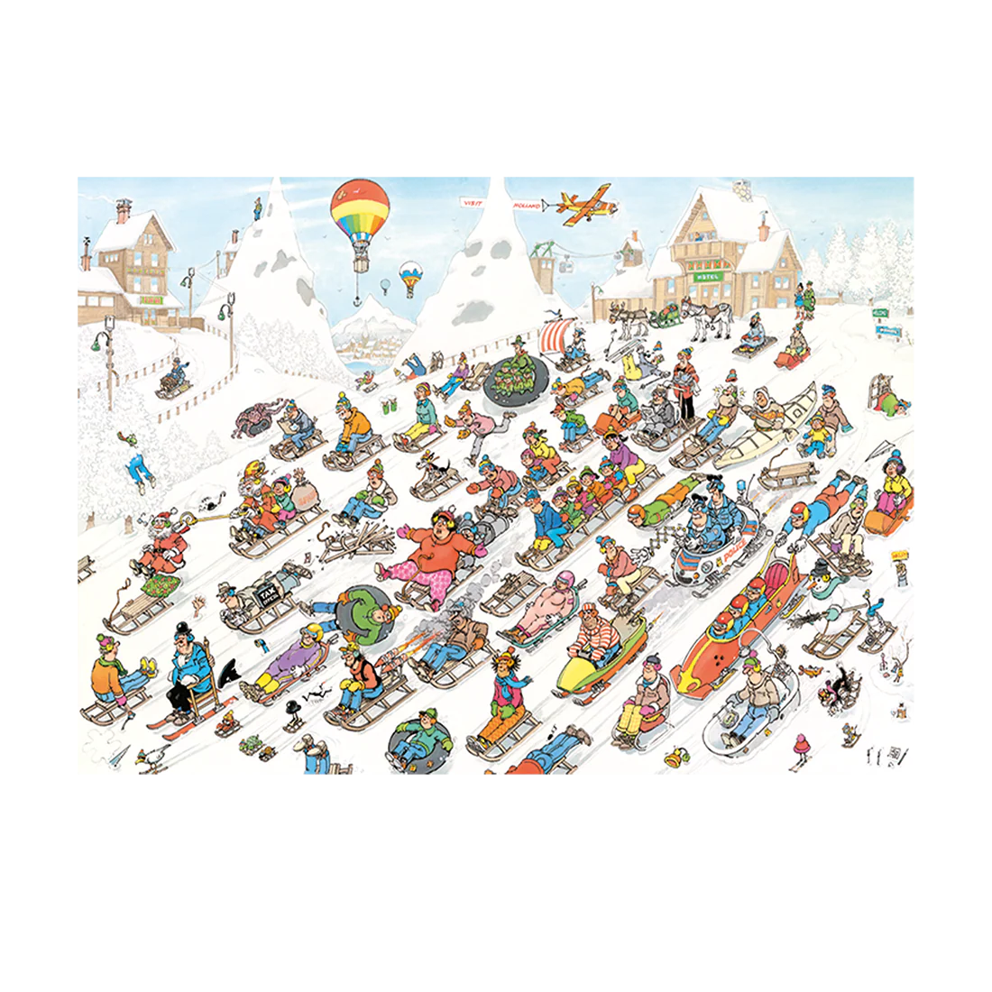 1000pc JVH Comic Puzzle: Puzzle: It's All Going Downhill