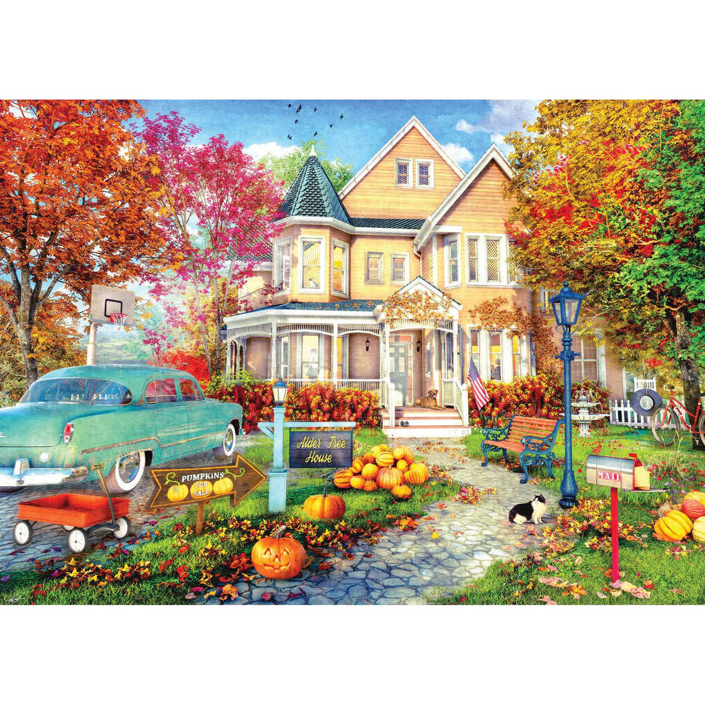 1000pc House and Home: Autumn Town House