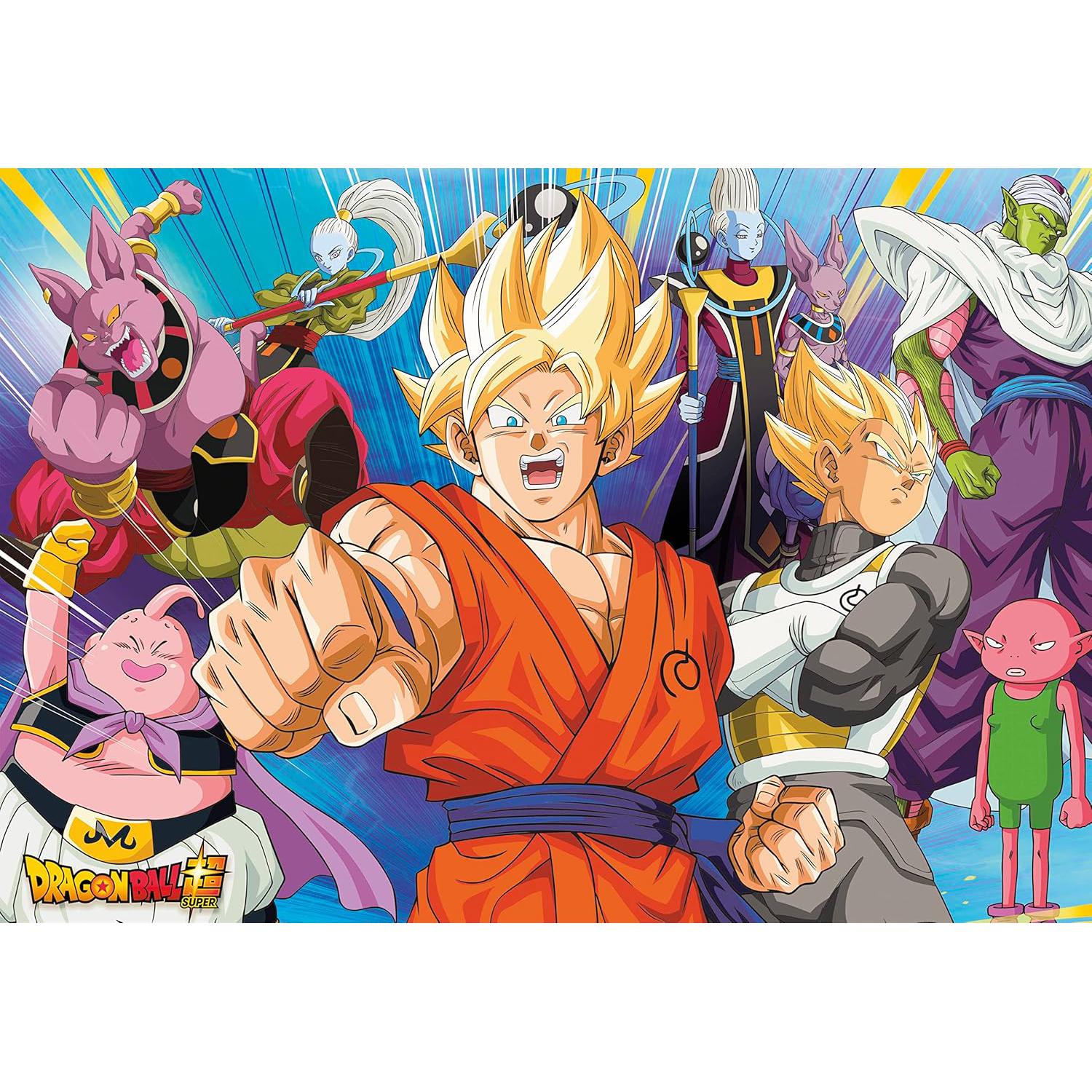 180pc Dragon Ball Super Color Puzzle #1