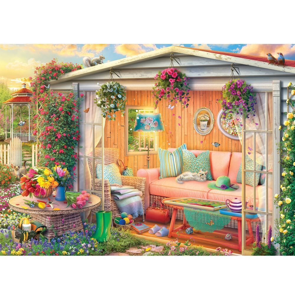 1000pc His & Hers: She Shed