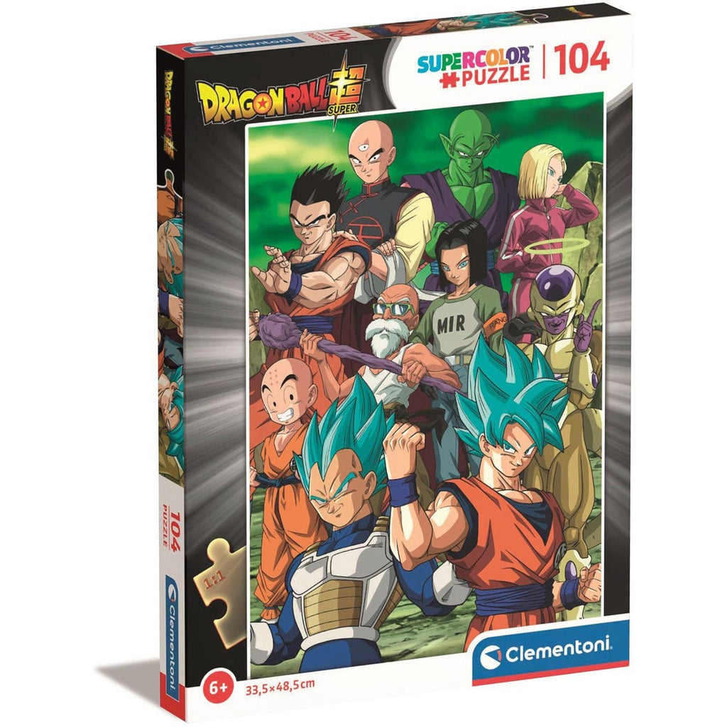 104pc Super Dragonball Super Color Puzzle #1