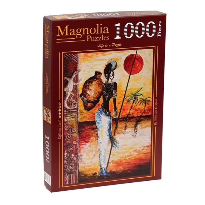 1000pc African Woman Jigsaw Puzzle