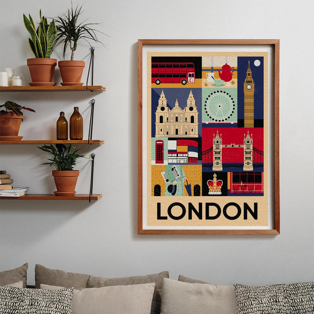 1000pc Style In The City - London Jigsaw Puzzle