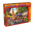 1000pc Travel Abroad 2: Flower Market Paris