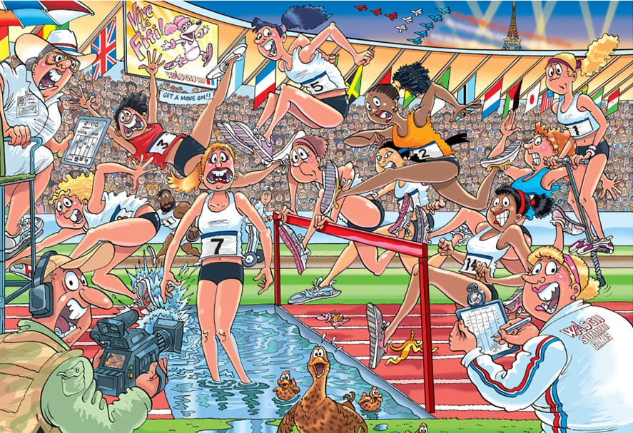 1000pc Wasgij? Original #44: Summer Games!