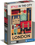 1000pc Style In The City - London Jigsaw Puzzle