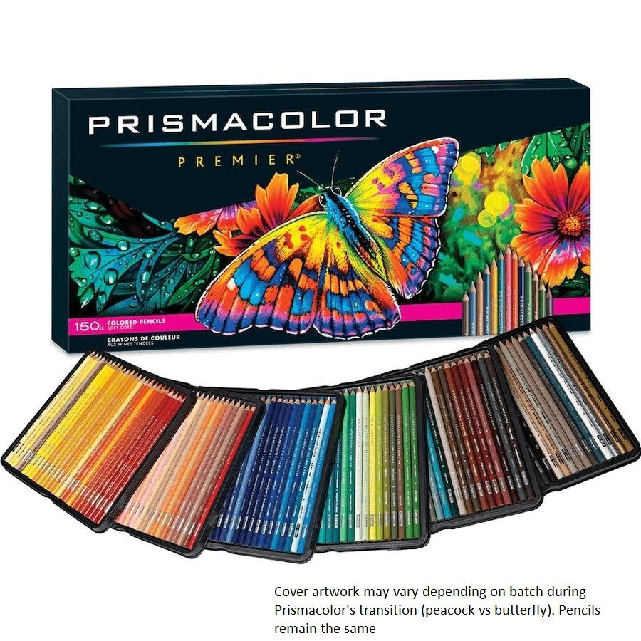 150 Prismacolor Premier Artist Colour Pencils Soft Core Box Set