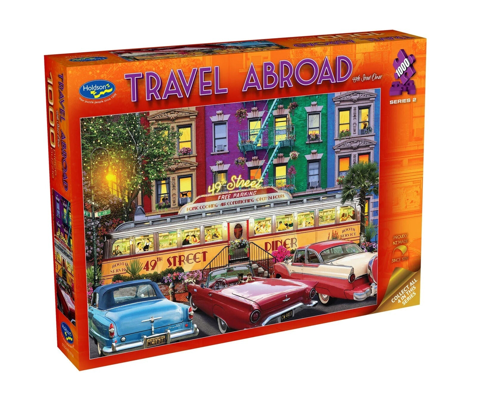 1000pc Travel Abroad 2: 49th Street Diner