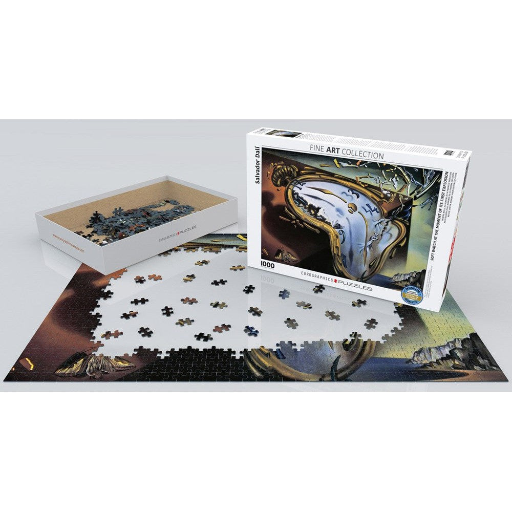 1000pc Dali Soft Watch at Moment of  First Explosion