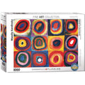 1000pc Kandinsky Color Study of Squares