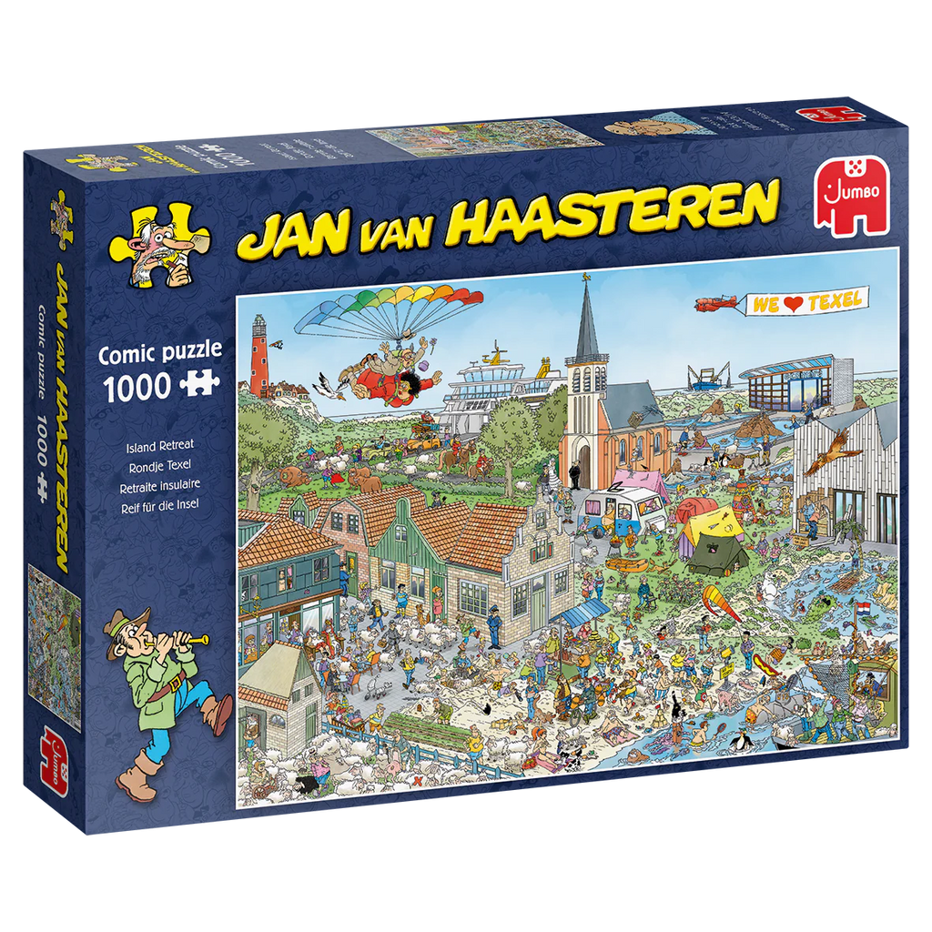 1000pc JVH Comic Puzzle: Island Retreat