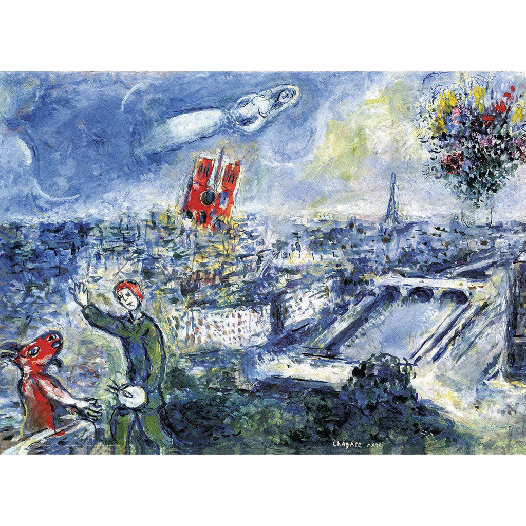 1000pc Chagall Le Bouquet De Paris