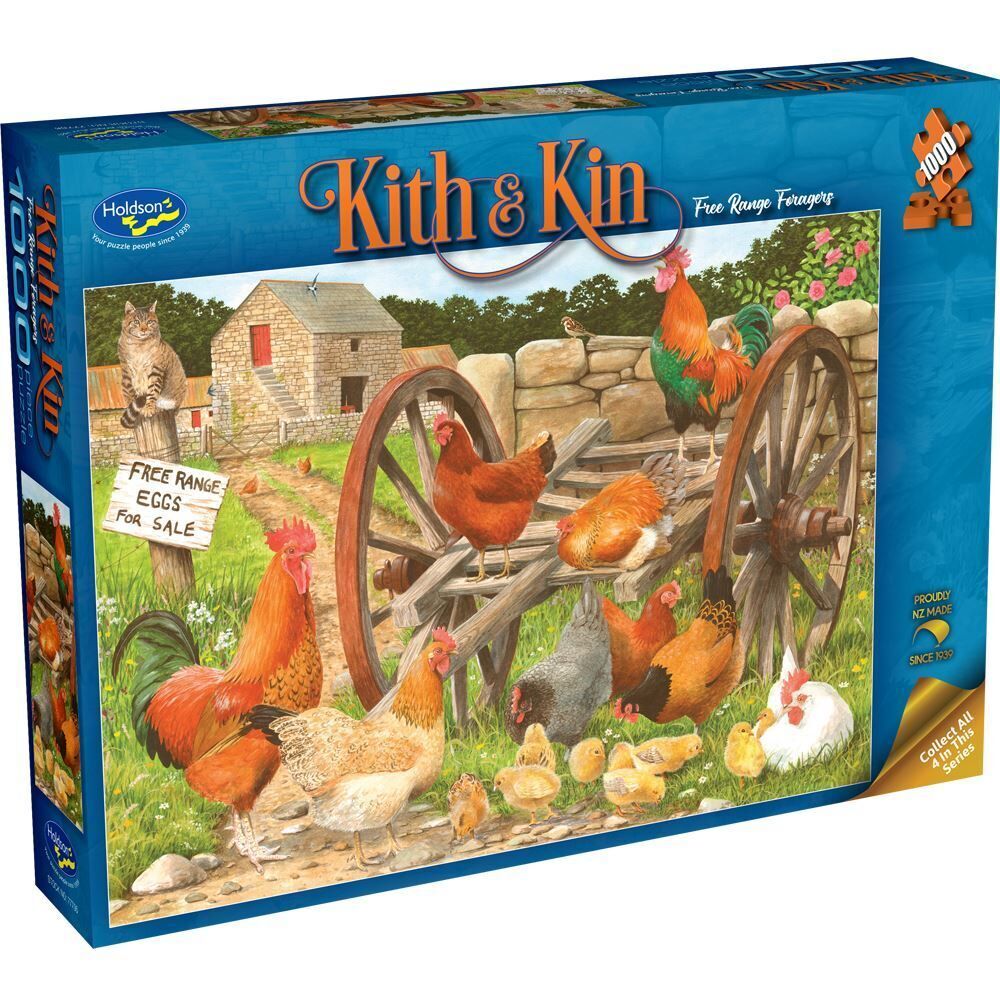 1000pc Kith & Kin: Free Range Foragers