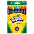 12pc Crayola Twistable Coloured Pencils Art/Craft 3y+