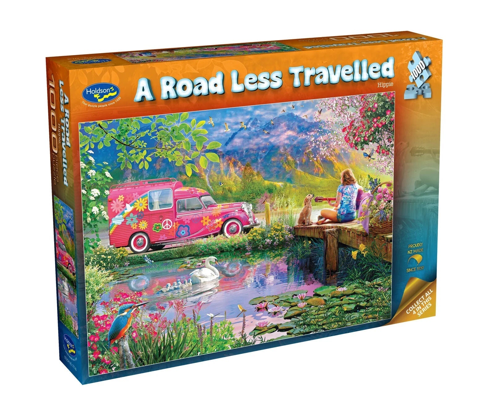 1000pc A Road Less Travelled: Hippie