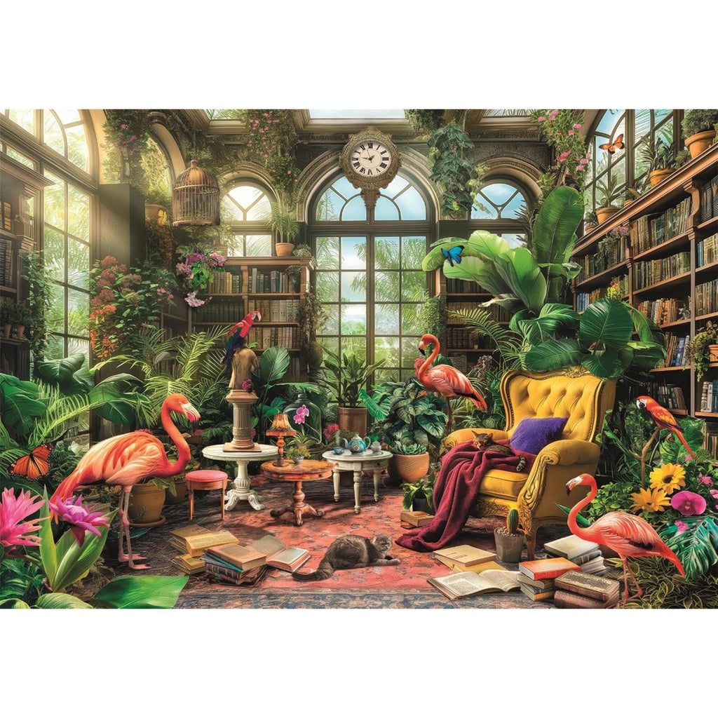 1000pc The Greenhouse Library Puzzle