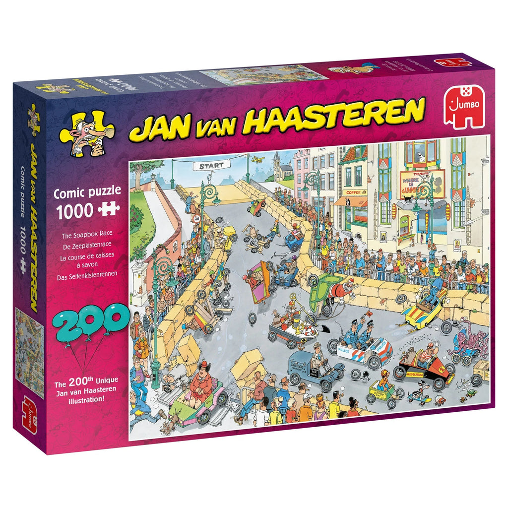 1000pc JVH Comic Puzzle: The Soapbox Race