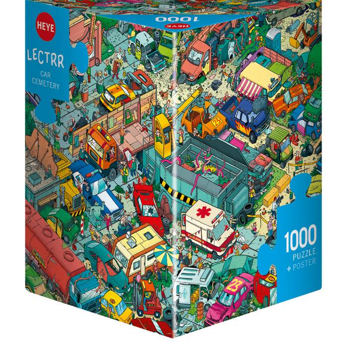 1000pc Lectr Car Cemetry Puzzle