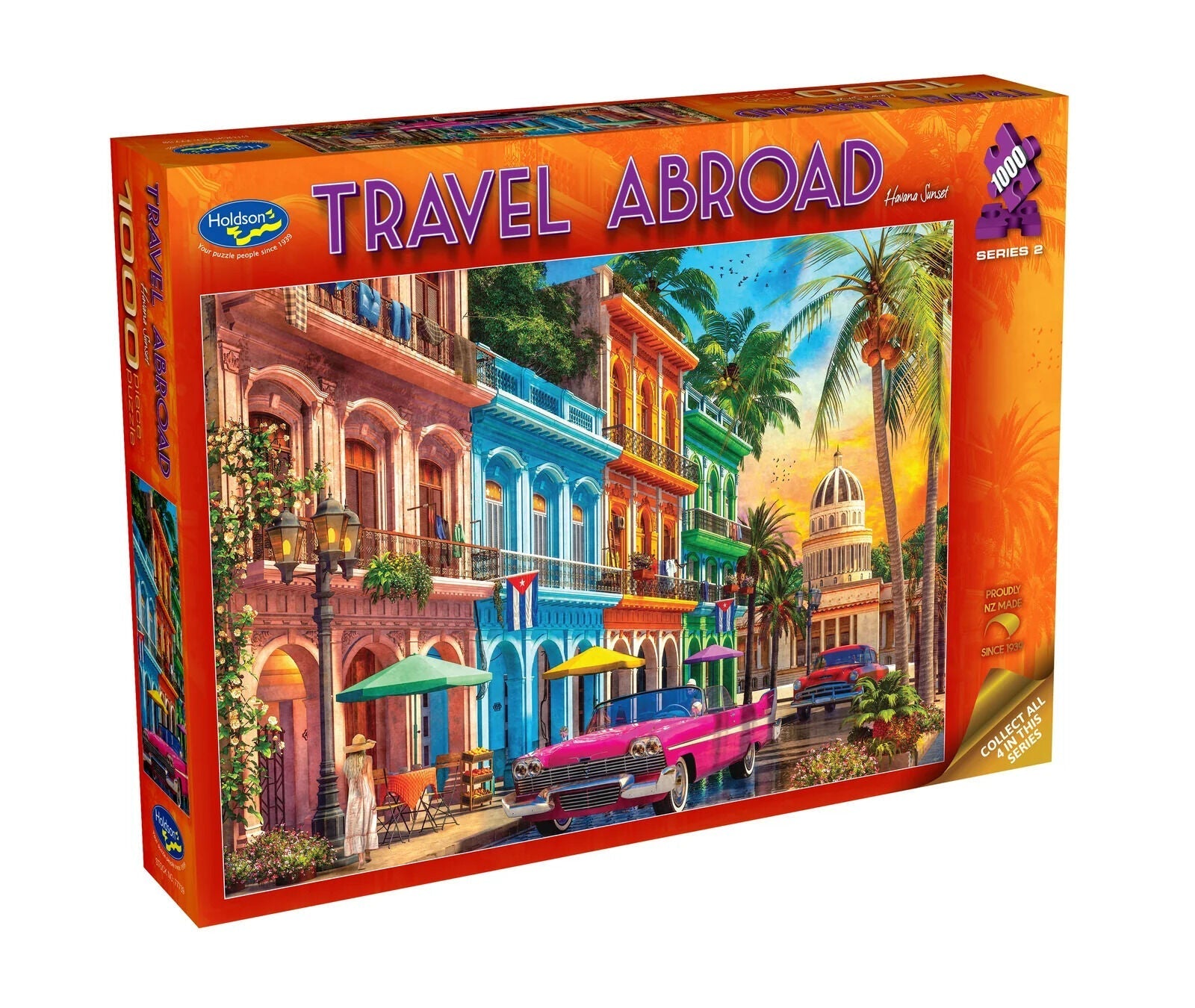 1000pc Travel Abroad 2: Havana Sunset