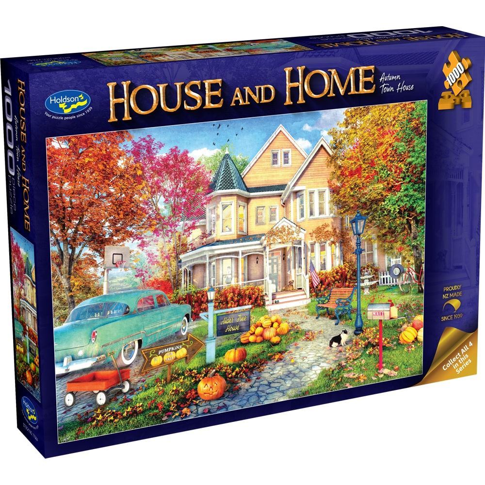 1000pc House and Home: Autumn Town House