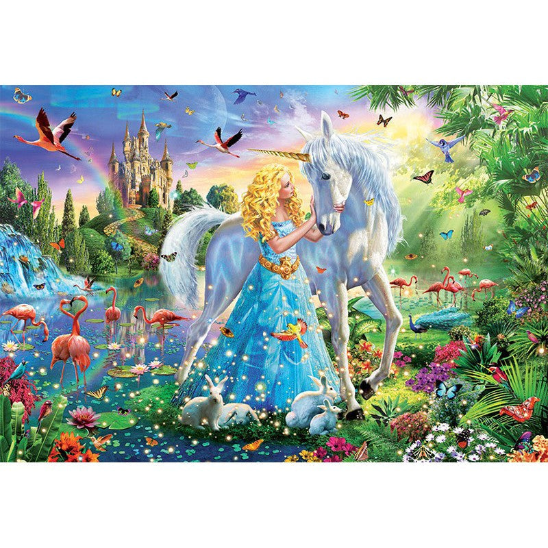1000pc The Princess and the Unicorn
