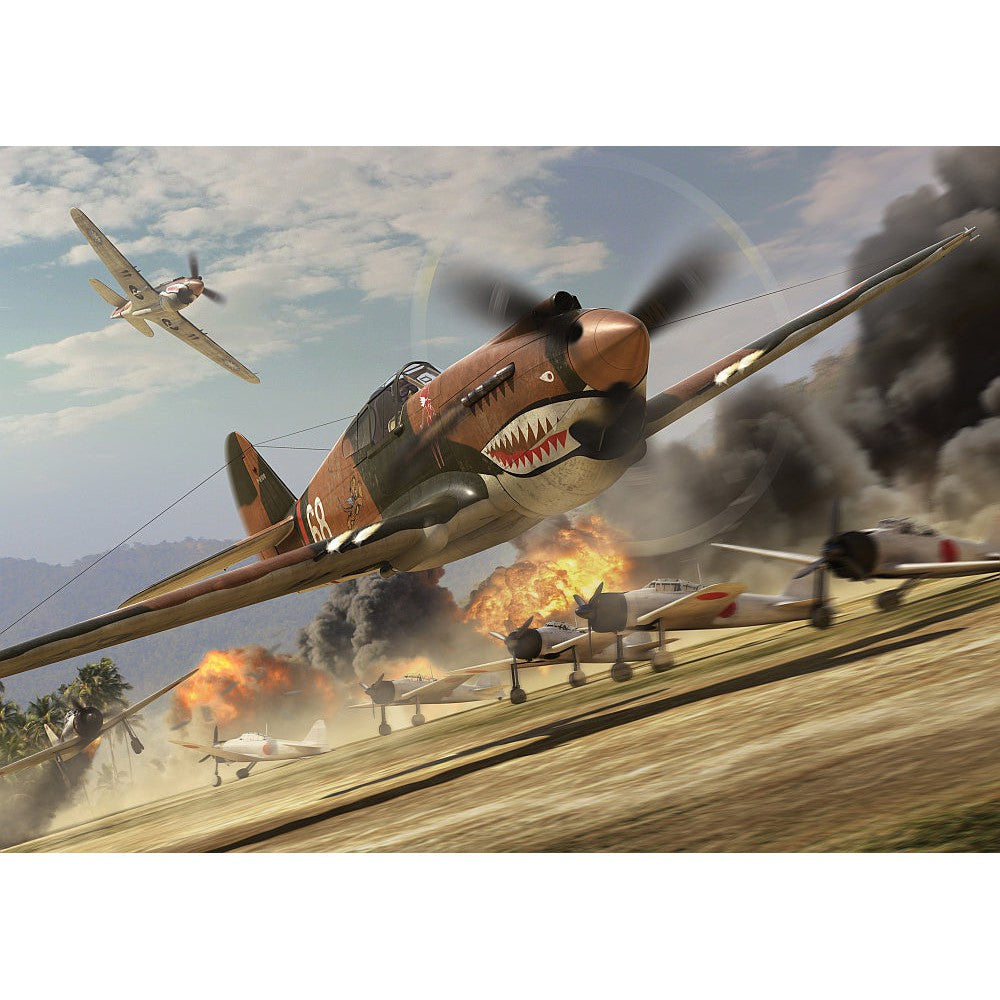 1000pc Airfix Curtiss P-40B Warhawk