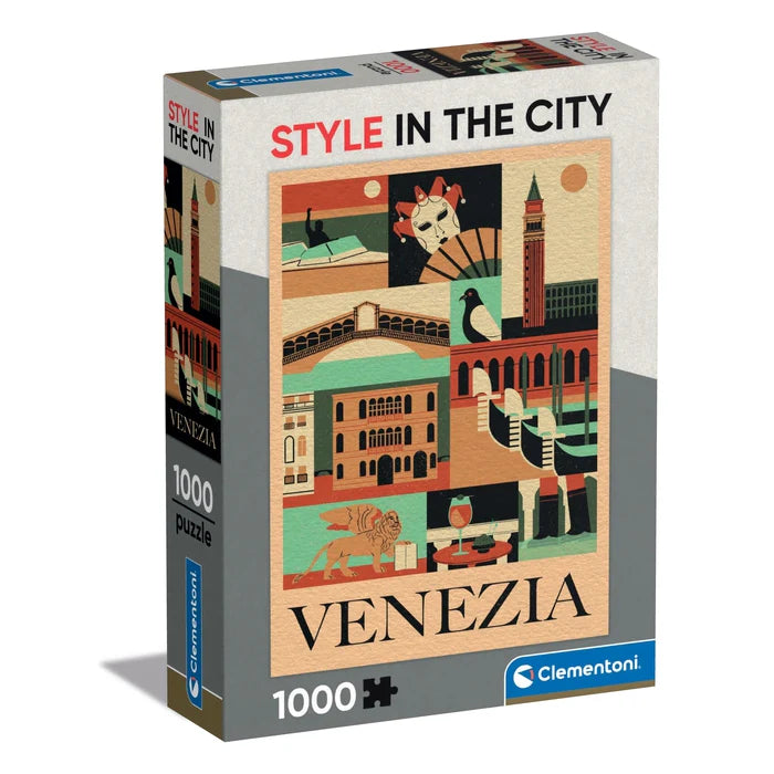 1000pc Style In The City - Venice Jigsaw Puzzle