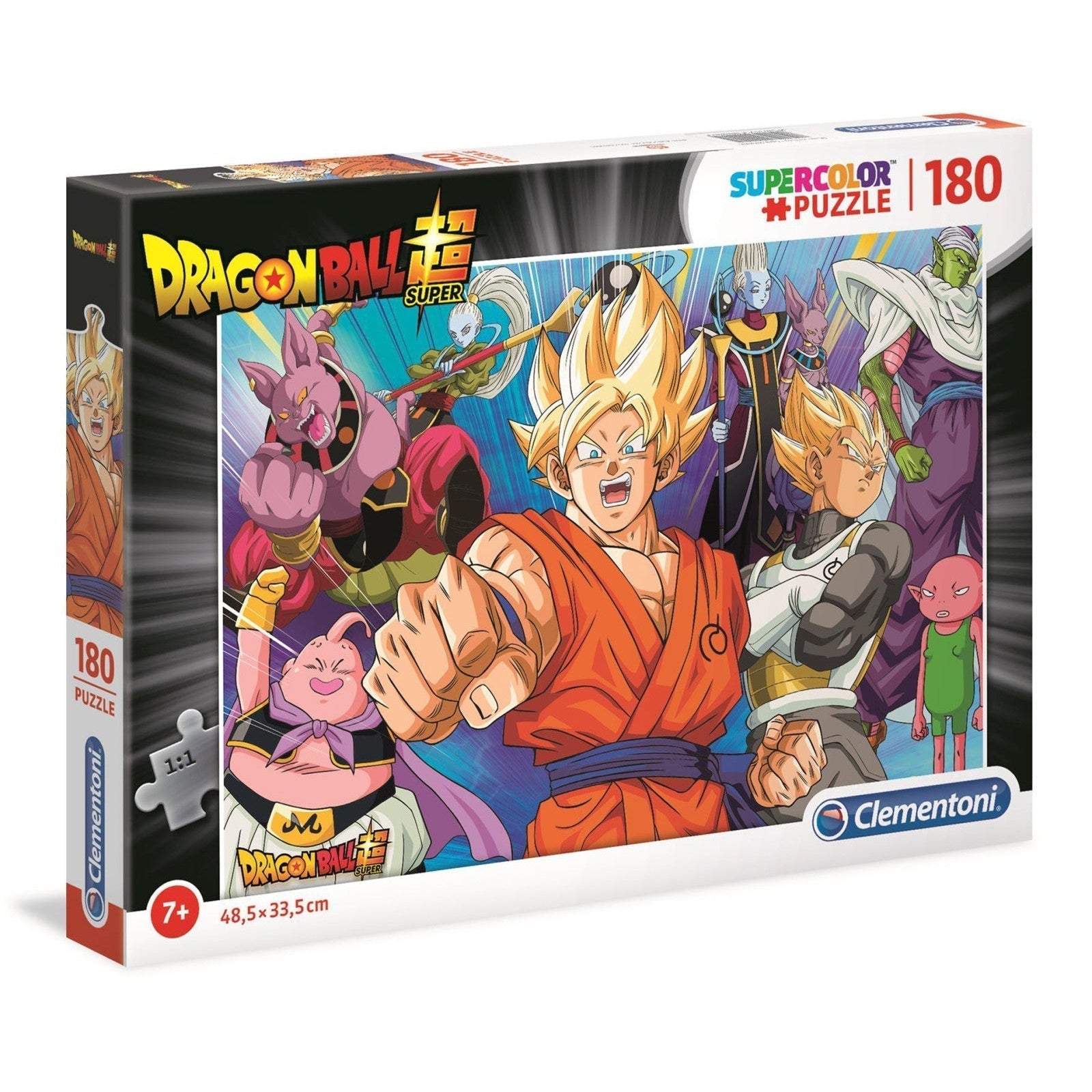 180pc Dragon Ball Super Color Puzzle #1
